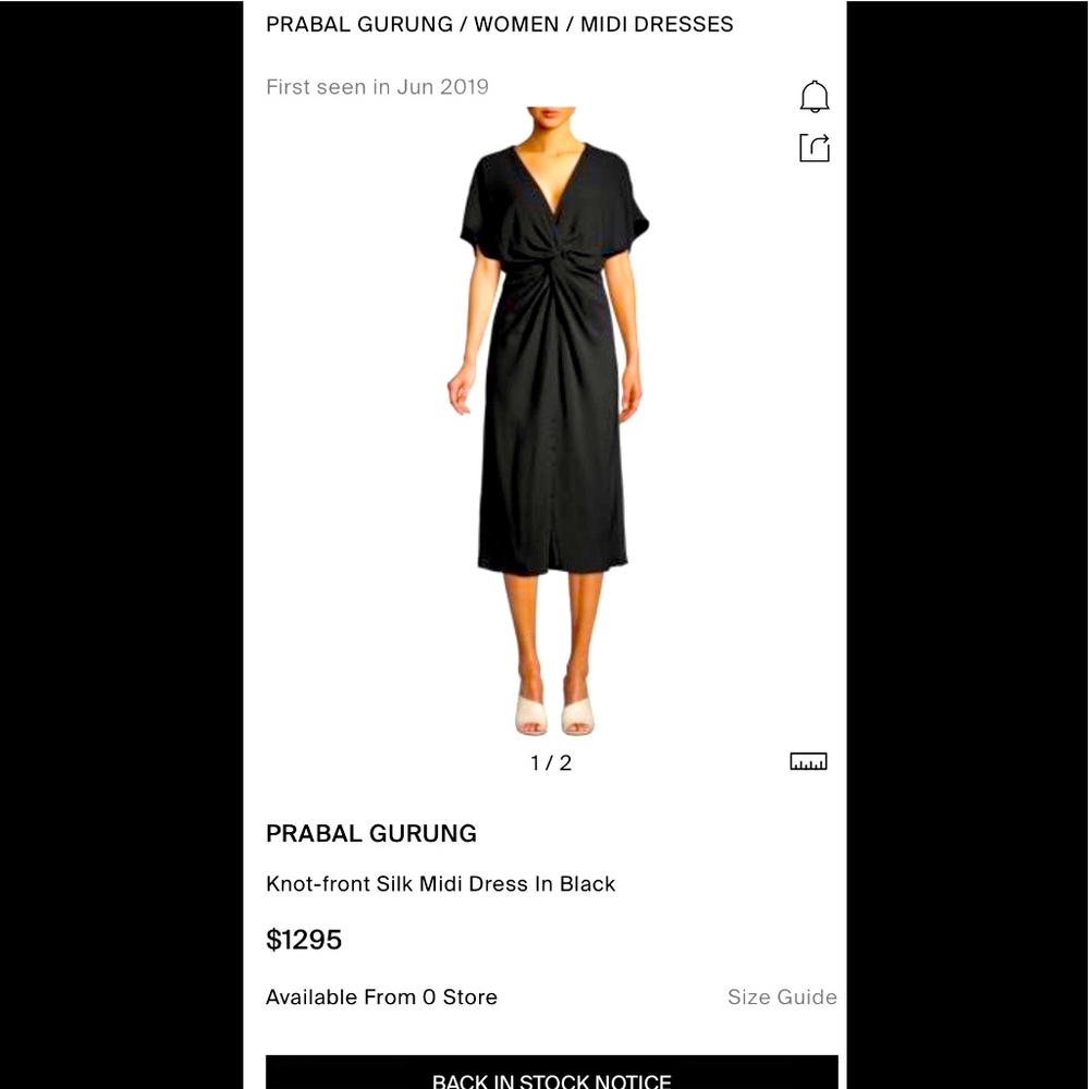 Prabal Gurung Classic Dress 2